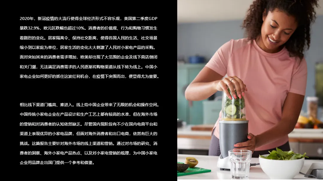 中国机电产品进出口商会2021小家电行业出海营销报告_大数跨境