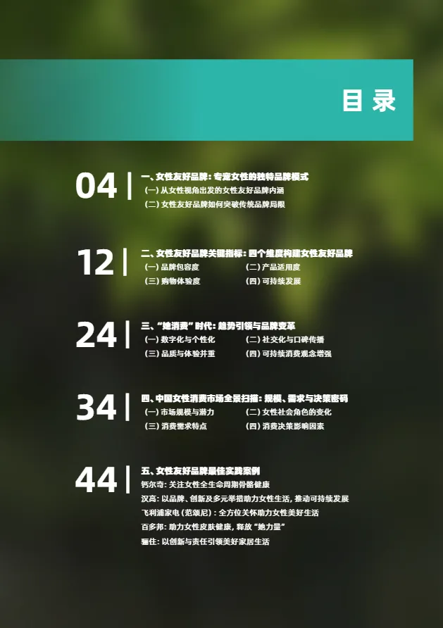 数字100:2025女性友好品牌指南- 大数跨境