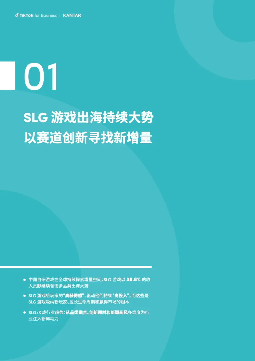 凯度TikTokforBusiness2023年SLG游戏出海营销增长白皮书   - 跨境电商报告 - 大数跨境