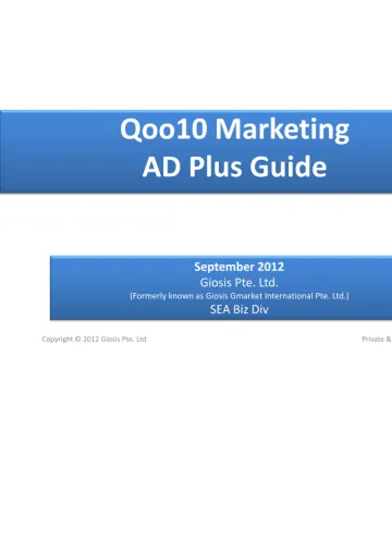 Qoo10 Marketing AD Plus Guide