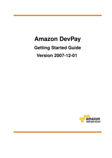amazon devpay