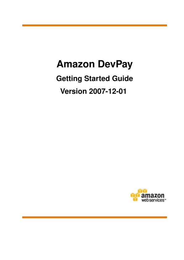 <em>amazon</em> devpay