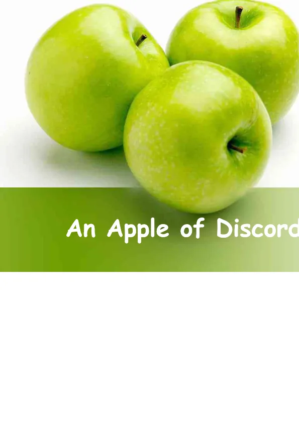 An Apple of Discord