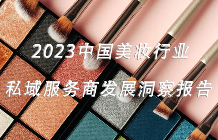 2023中国美妆行业私域服务商发展洞察报告