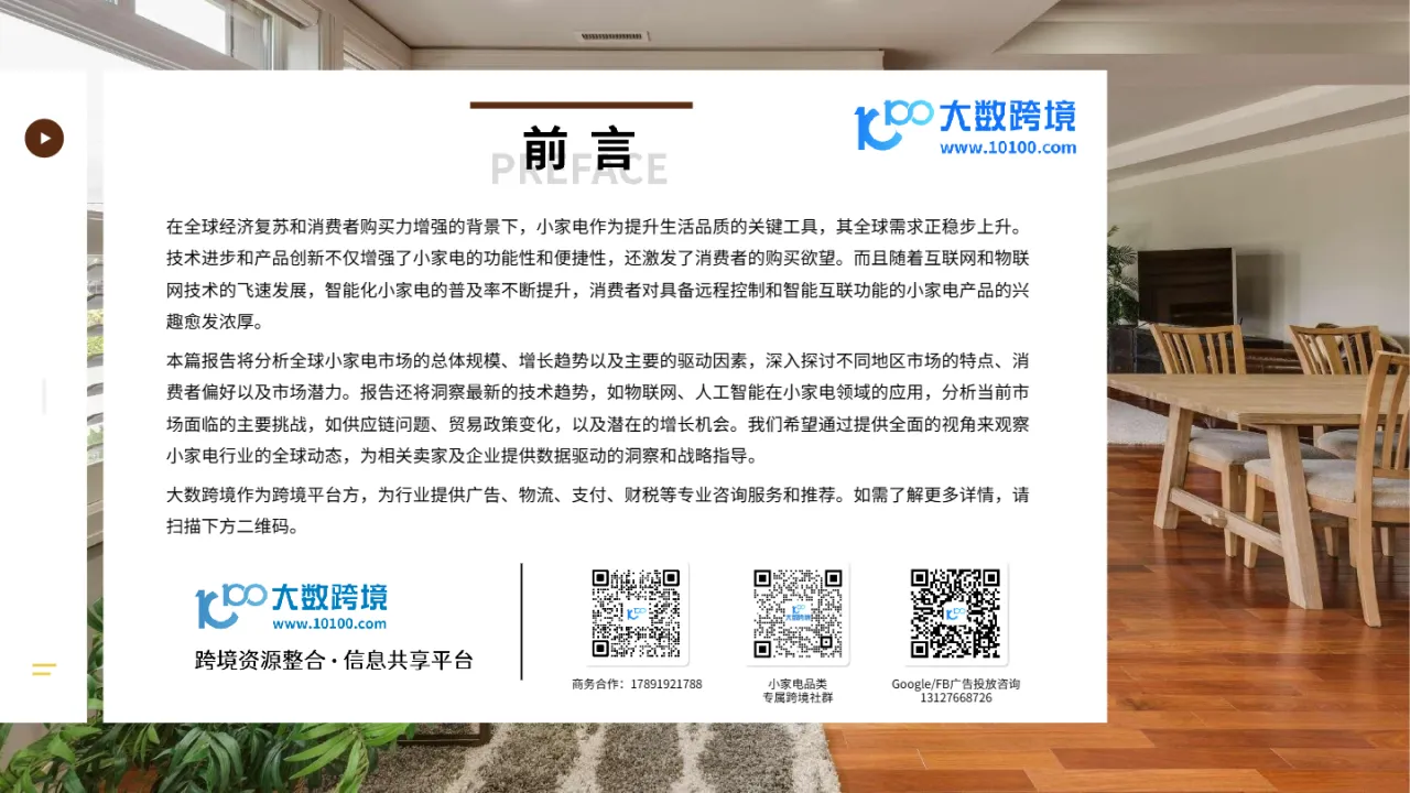 大数跨境：2024全球小家电市场洞察报告_大数跨境