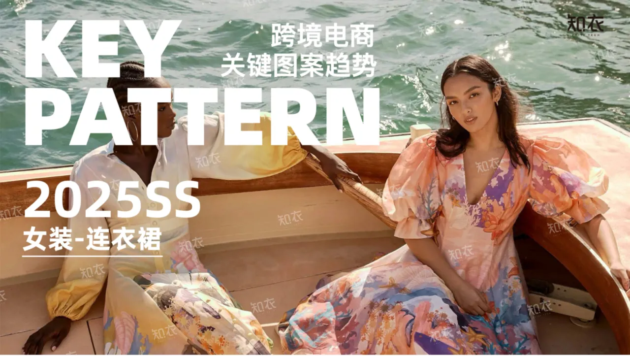 知衣科技：跨境电商2025春夏关键图案趋势报告-女装-连衣裙（29页）_大数跨境