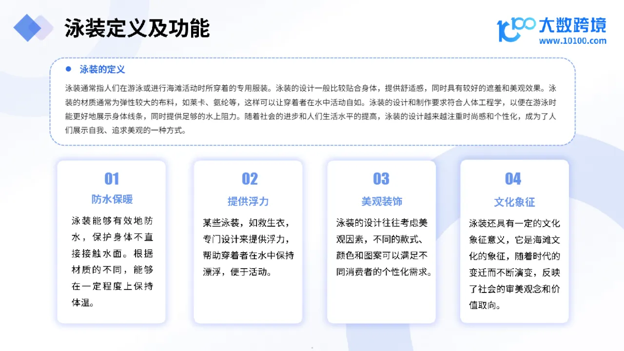 大数跨境:2024全球泳装市场洞察报告_大数跨境
