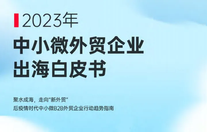 2023年中小<em>微</em>外贸企业出海白皮书