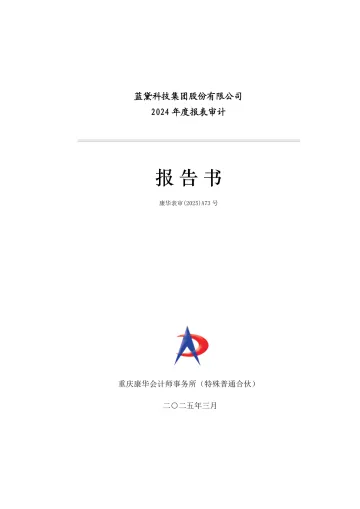 蓝黛科技：2024年年度审计