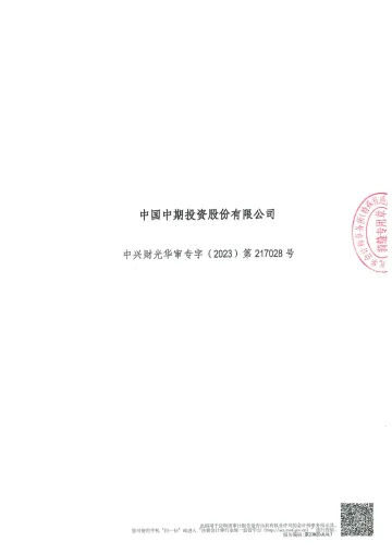 中国中期：内部控制审计