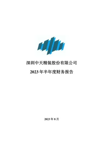 中天精装：2023年半年度财务