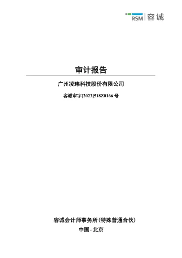 凌玮科技：2022年年度审计