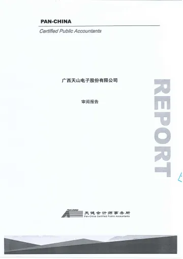 天山电子：2022年1-6月审阅