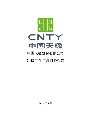 中国天楹：2022年半年度财务