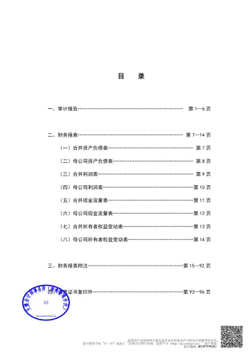 莱宝高科：2023年年度审计