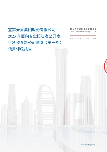 25天原K1:宜宾天原集团股份有限公司2025年面向专业投资者公开发行科技创新公司债券(第一期)信用评级