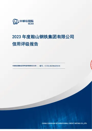23鞍钢Y1：2023年度鞍山钢铁集团有限公司信用评级