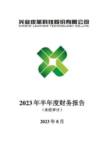 兴业科技：2023年半年度财务