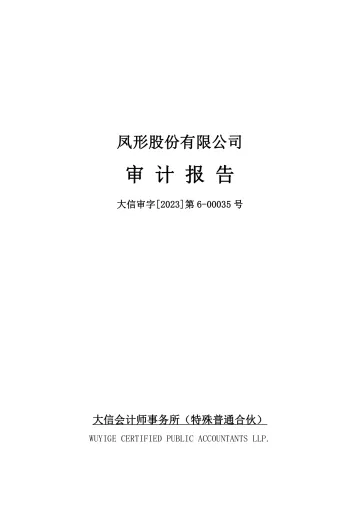 凤形股份：2022年年度审计