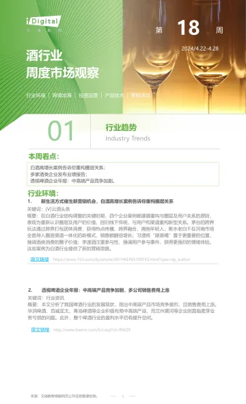 202407月更新-2024年第18周-酒行业周度市场观察