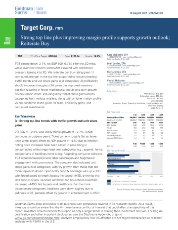 Target Corp. (TGT)_ Strong top line plus improving margin profile supports growth outlook; Reiterate Buy(1)_1