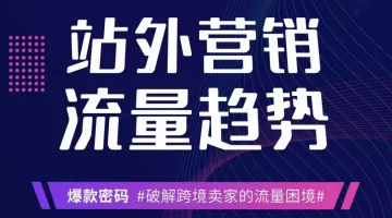 站外营销·流量趋势——破解跨境卖家的流量困境