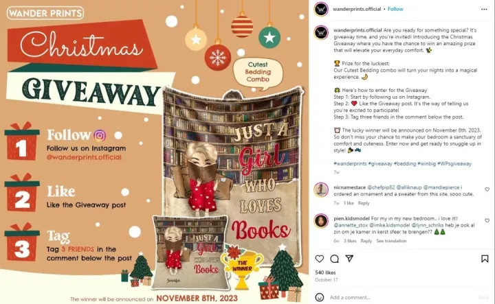 圣诞大促流量翻倍！个性化礼品店铺 Wander Prints 如何轻松实现增长？