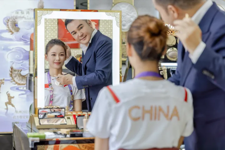 亚运初次引入美妆服务，毛戈平美妆如何筑匠心、强匠术，彰显东方之美？