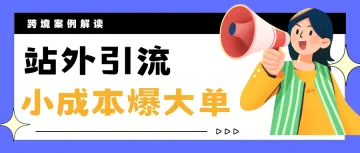 跨境电商营销策略：小成本爆大单！海外引流玩法多，跨境卖家必看