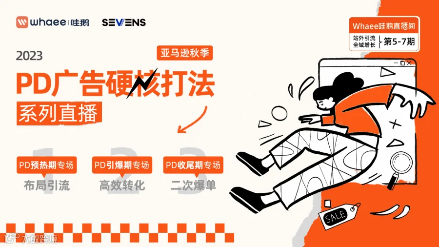 2023亚马逊秋季PD广告硬核打法系列直播