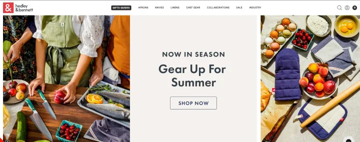 独立站优秀案例分析：围裙品牌如何扩大受众群？