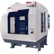 日本纪和KIWA Triple V21i R动柱式交换工作台立加加工视频