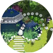 3~5万元的预算打造低成本庭院景观----自建房别墅农村乡村庭院子私家花园景观绿化翻新改造设计！