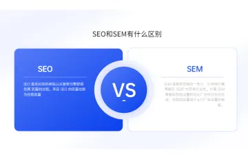 SEO和SEM有什么区别？