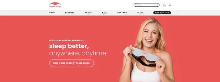 独立站优秀案例分析：跨境品牌如何抓住睡眠经济新风口？